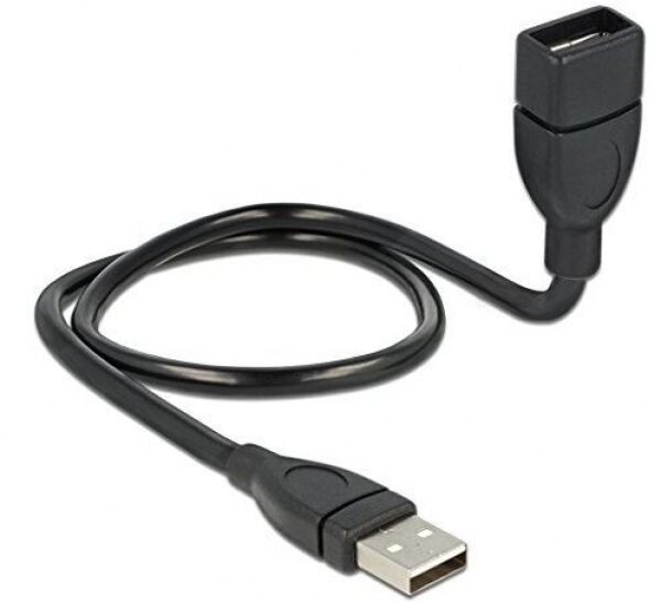 Sharkoon USB2.0 Verlängerung Schwarz 1,0m