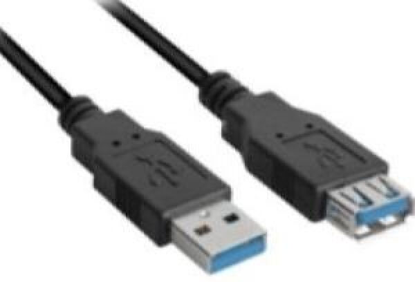 Sharkoon USB3.0 Verlängerung Schwarz 1,0m