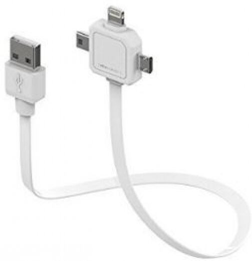 allocacoc Power USB Kabel - Weiss