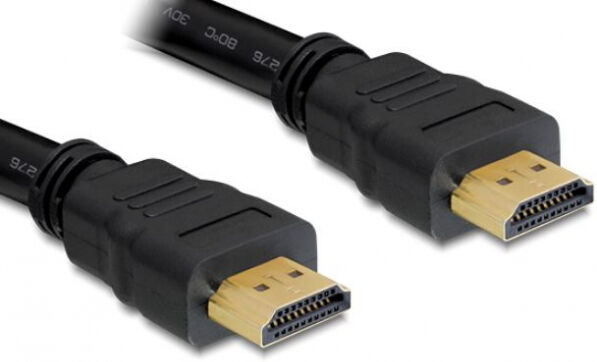 DeLock 83452 - Kabel High Speed HDMI mit Ethernet – HDMI A Stecker > HDMI A Stecker 20 m