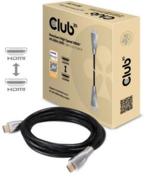 Club 3D CAC-1310 - HDMI 2.0 Kabel - 3m