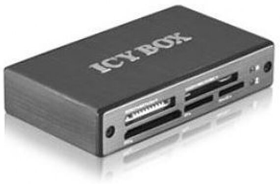 Icy Box IB-869A - MultiReader USB3 - Grau