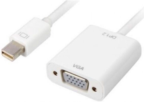 Sharkoon mini-Displayport zu VGA Adapterkabel - Weiss