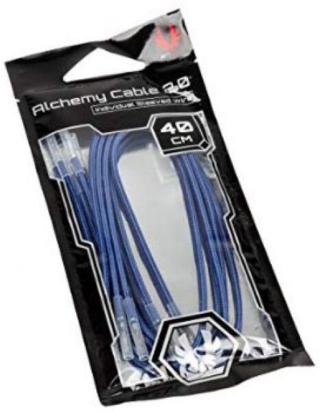 BitFenix Alchemy 2.0 PSU Cable, 5x 40cm - blau