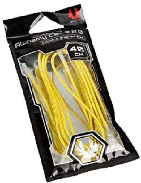 BitFenix Alchemy 2.0 PSU Cable, 5x 40cm - gelb