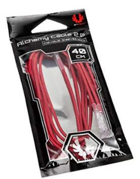 BitFenix Alchemy 2.0 PSU Cable, 5x 40cm - rot