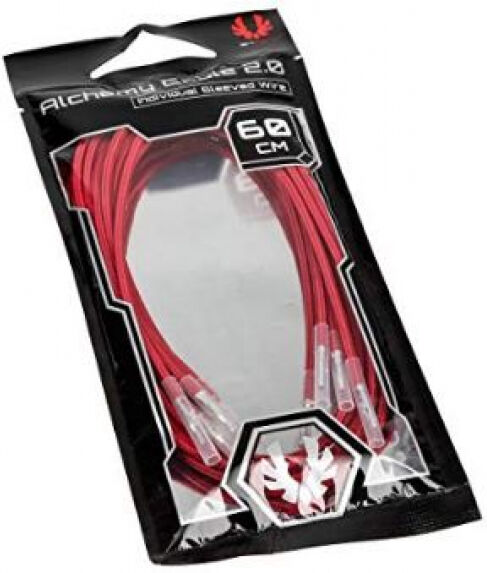 BitFenix Alchemy 2.0 PSU Cable, 5x 60cm - rot