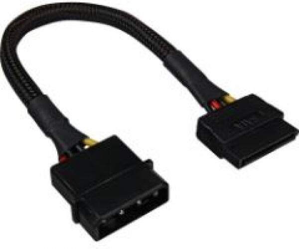 Sharkoon SATA Stromadapter 4-Pin Molex zu SATA - 0.15m