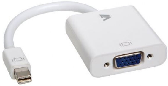 V7 Displayport-Mini zu VGA Adapter - Weiss