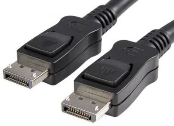 StarTech.com StarTech DISPL5M - DisplayPort 1.2 Kabel mit Verriegelung (Stecker/Stecker) - DP 4k Kabel - Schwarz - 5m