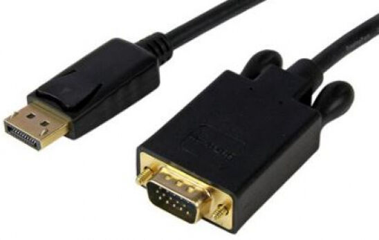 StarTech.com StarTech DP2VGAMM15B - DisplayPort auf VGA Kabel (Stecker/Stecker) - DP zu VGA Kabel Adapter - 4.5m