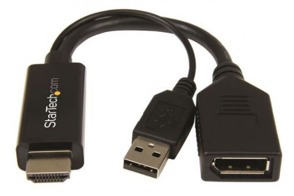 StarTech.com StarTech HD2DP - HDMI auf DisplayPort Konverter - 4K