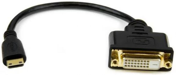 StarTech.com StarTech HDCDVIMF8IN - Mini HDMI auf DVI-D Adapter - St/Bu - 20cm