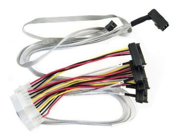 Adaptec Cable I-HDmSAS-4SAS-SB - 0.8m