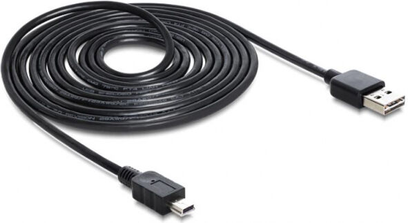 Delock 83365 - USB Kabel A -> Mini-B St/St 5.00m Easy USB