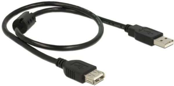 Delock 83401 - USB Verlängerung A -> A St/Bu 0.50m