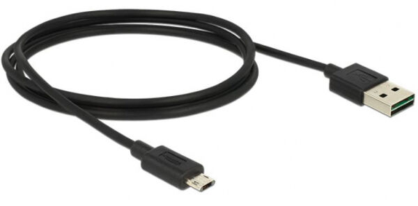 Delock 83844 - USB Kabel A -> Micro-B St/St 1.00m Easy USB