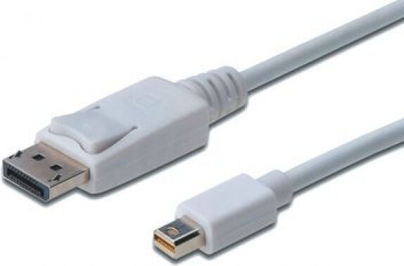 Digitus AK-340102-020-W - DisplayPort cable DP ST to Mini DP ST - 2.0 m