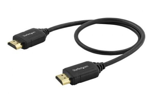 StarTech.com Startech HDMM50CMP - Premium High Speed HDMI Kabel mit Ethernet - 4K 60Hz - 0.5m