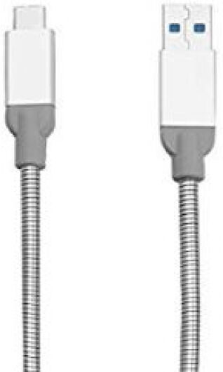 Verbatim 48868 - Sync & Charge Stainless Steel USB-C auf USB-A 3.1 - 30 cm