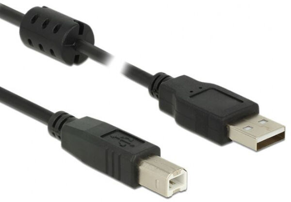 DeLock 84897 - Kabel USB 2.0 Typ-A Stecker > USB 2.0 Typ-B Stecker 2,0 m