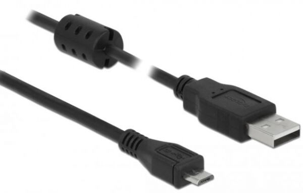 DeLock 84909 - Kabel USB 2.0 Typ-A Stecker > USB 2.0 Micro-B Stecker 3 m schwarz