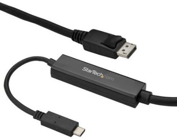 StarTech.com StarTech CDP2DPMM3MB - USB-C auf DisplayPort Kabel - 4K 60Hz - Schwarz - 3m