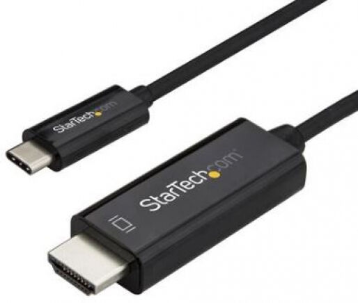 StarTech.com StarTech CDP2HD3MBNL - USB-C auf HDMI Kabel - 4K bei 60Hz - Schwarz - 3m