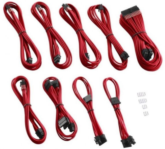 Cablemod PRO ModMesh C-Series Rmi, RMx Cable Kit - Rot