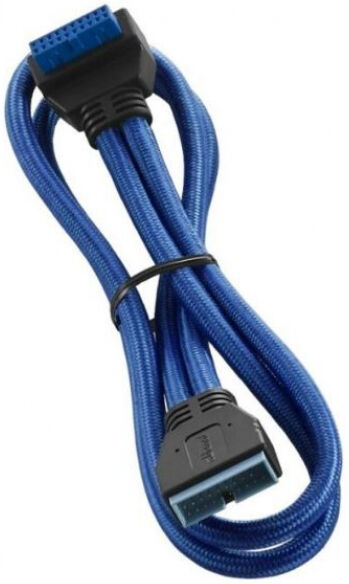 CableMod Internal MFlex USB 90 Grad Kabel - 50cm - Blau