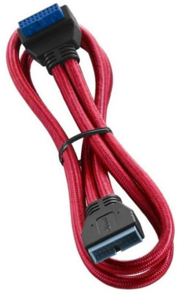 CableMod Internal MFlex USB 90 Grad Kabel - 50cm - Rot