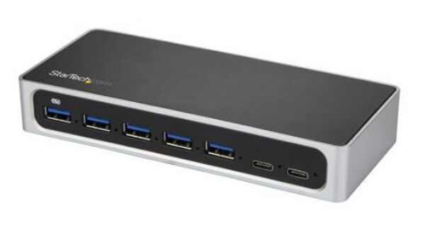 StarTech.com StarTech HB30C5A2CSC - 7 Port USB-C Hub - USB C auf 5x USB-A und 2x USB Type-C - USB 3.0