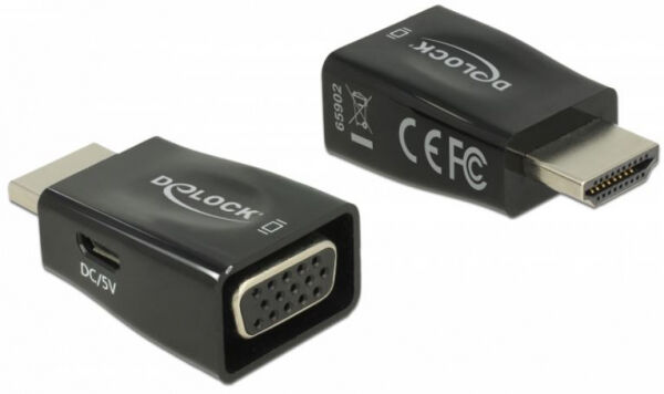 DeLock 65902 - Adapter HDMI-A Stecker > VGA Buchse
