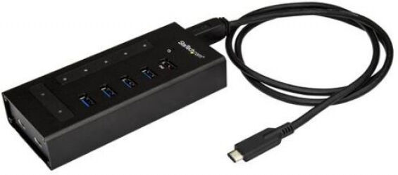 StarTech.com StarTech HB30C5A2CST - 7 Port USB Hub - Metall - USB-C zu 5x USB-A und 2x USB-C - USB 3.0