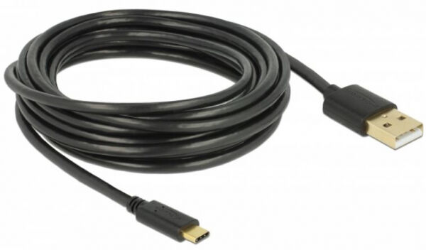 DeLock 83669 - USB 2.0 Kabel Typ-A zu Type-C 4m