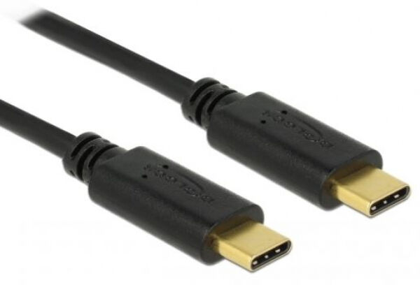 DeLock 83043 - USB 2.0 Kabel Type-C zu Type-C 5A E-Marker - 0.5m