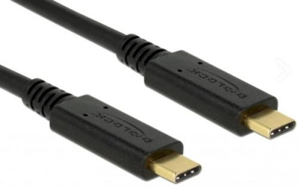DeLock 85206 - USB 2.0 Kabel Type-C zu Type-C 5A E-Marker - 4m