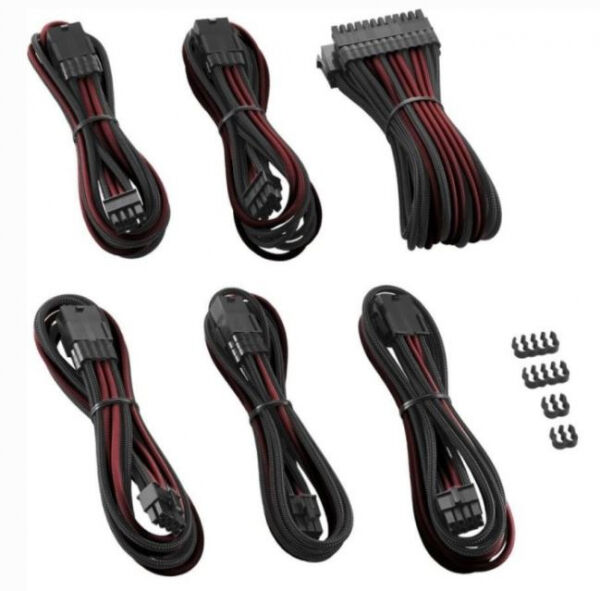 CableMod PRO ModMesh Cable Extension Kit - carbon/rot