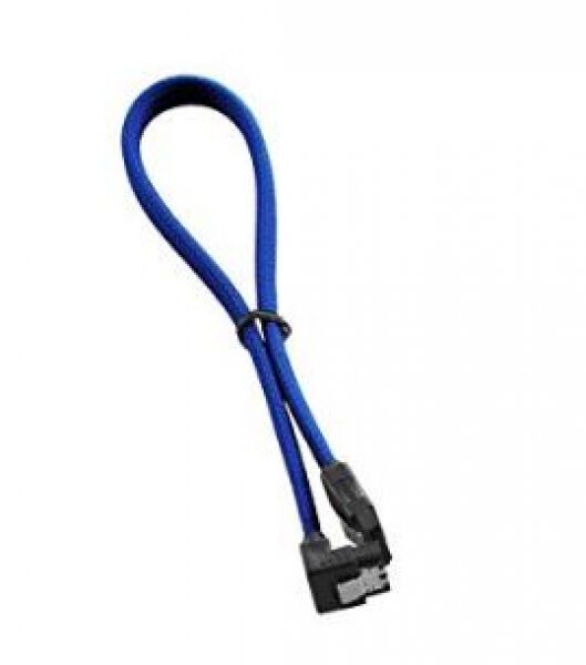 CableMod ModMesh Right Angle SATA 3 Cable 30cm - blau