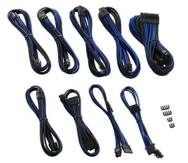 CableMod PRO ModMesh RT-Series ASUS ROG / Seasonic Cable Kits - Schwarz/Blau