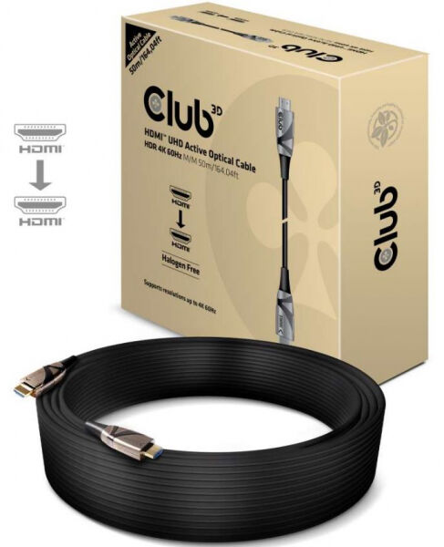 Club 3D CAC-1391 - HDMI 2.0 UHD aktives optisches Kabel - 50m