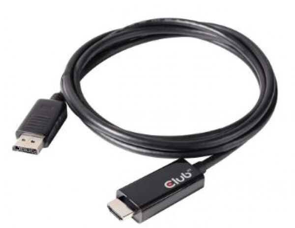 Club 3D CAC-1082 - DisplayPort 1.4 Kabel auf HDMI 2.0b Active Adapter Male/Male - 2m