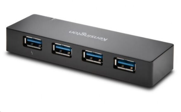 Kensington UH4000C - USB 3.0 4-Port Hub mit Ladefunktion - 4x USB 3.0 Typ-A