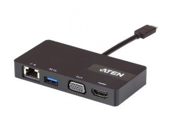 Aten UH3232-AT-G - USB-C Multiport Mini Dock