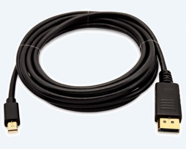 V7 V7MDP2DP-03M-BLK-1E - Mini Displayport zu Displayport Kabel - 3m