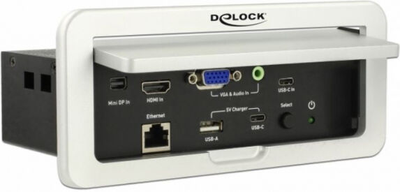 Delock 87733 - Multi-AV zu HDMI Konverter 4K 60 Hz für Tischeinbau