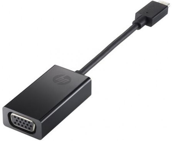 HP Adapter USB-C (Stecker) > VGA (Buchse) schwarz