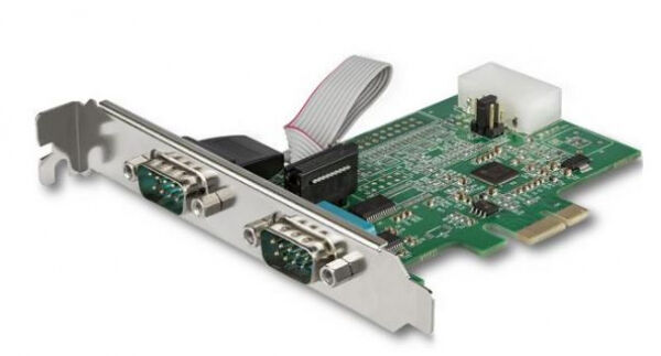 StarTech.com Startech PEX2S953LP - 2 Port Serielle Schnittstellenkarte PCIe mit 16950 UART