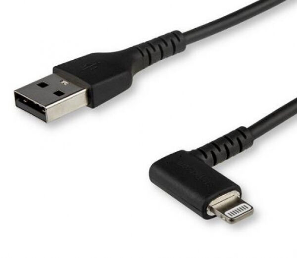StarTech.com Startech RUSBLTMM1MBR - abgewinkeltes Lightning auf USB Kabel - Apple MFi zertifiziert - 1m