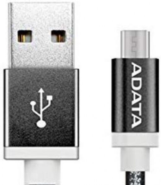 A-Data Micro-USB Typ B (M) zu USB (M) Kabel / Sync + Laden für Android - 1m